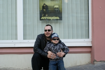 Sovvaļnīks ar dēlu Mareku